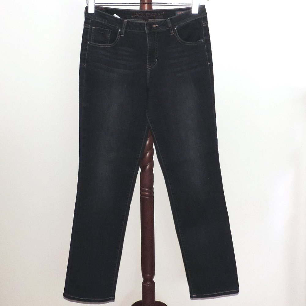 Jag Jeans Mid rise Straight Leg stretch denim jeans. Western Glove Works